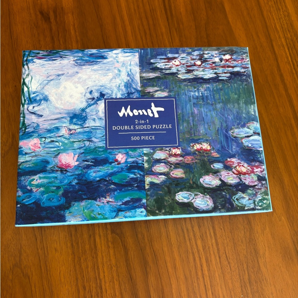 New Monet Double Sided Puzzle, 500 pieces